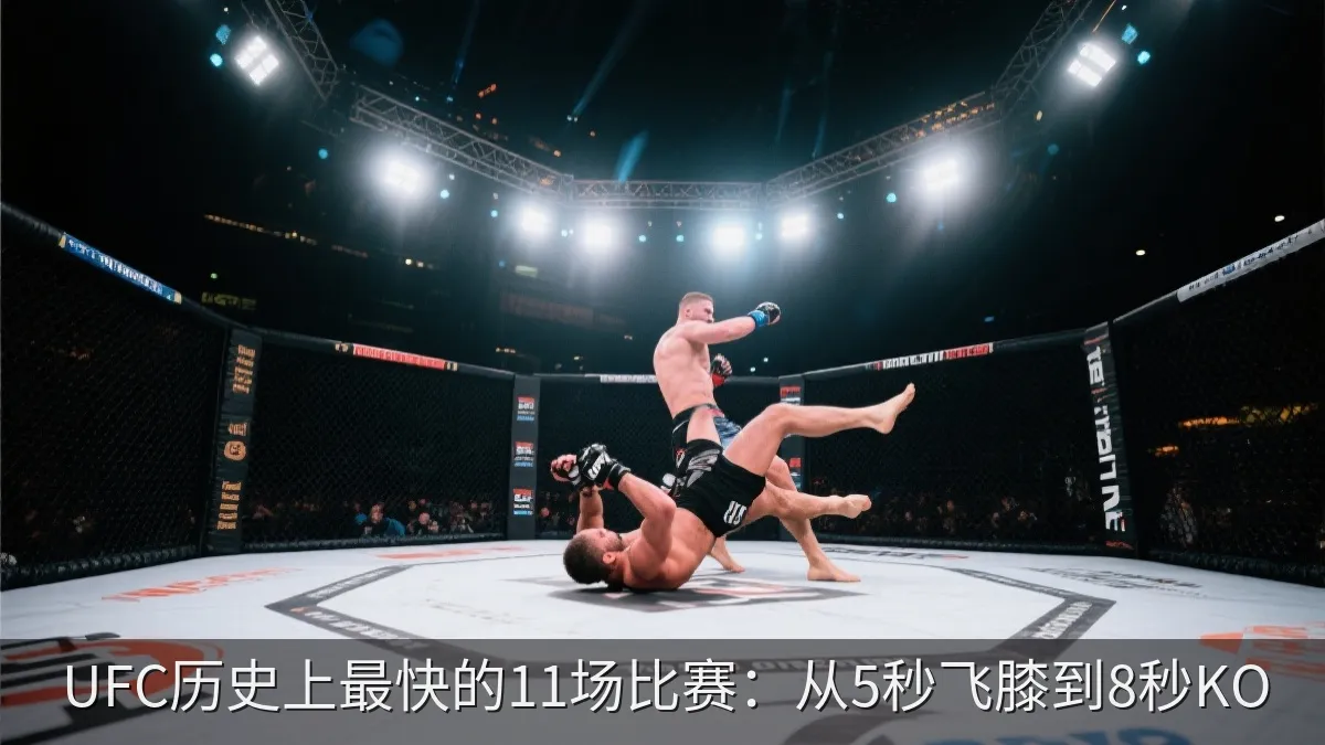 UFC历史上最快的11场比赛：从5秒飞膝到8秒KO